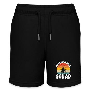 Pest Control Exterminator - Stanley/Stella MINI BOLTER Organic Teen Jogging Shorts - black - Front
