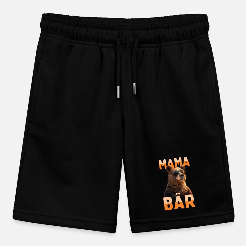Mama Bär Bären Mutter Bärin Muttertag Grizzly Mama Stanley/Stella Teenager Bio-Joggingshorts MINI BOLTER