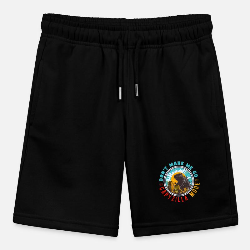 Don't Make Me Go Capyzilla Mode - Capybara Meme Stanley/Stella MINI BOLTER Organic Teen Jogging Shorts