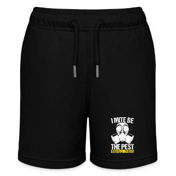 Pest Control Exterminator - Stanley/Stella MINI BOLTER Organic Teen Jogging Shorts - black - Front