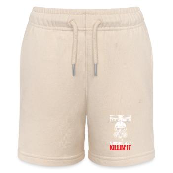 Pest Control Exterminator - Stanley/Stella MINI BOLTER Organic Teen Jogging Shorts - soft Ecru - Front