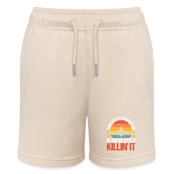 Schädlingsbekämpfung Kammerjäger - Stanley/Stella Teenager Bio-Joggingshorts MINI BOLTER - Natur - Vorne