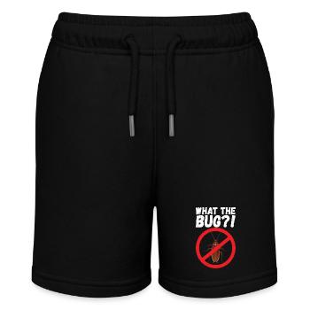 Schädlingsbekämpfung Kammerjäger - Stanley/Stella Teenager Bio-Joggingshorts MINI BOLTER - Schwarz - Vorne