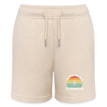 Pest Control Exterminator - Stanley/Stella MINI BOLTER Organic Teen Jogging Shorts - soft Ecru - Front
