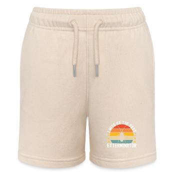 Pest Control Exterminator - Stanley/Stella MINI BOLTER Organic Teen Jogging Shorts - soft Ecru - Front