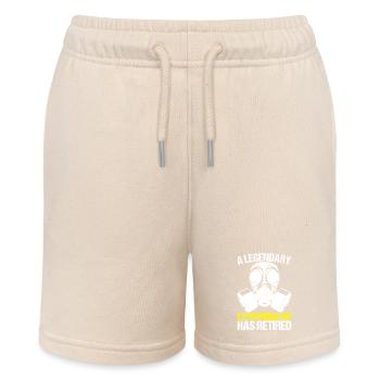 Pest Control Exterminator - Stanley/Stella MINI BOLTER Organic Teen Jogging Shorts - soft Ecru - Front