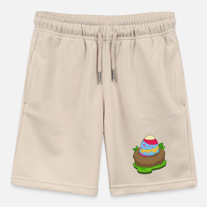 Easter Easter Egg Nest Stanley/Stella MINI BOLTER Organic Teen Jogging Shorts