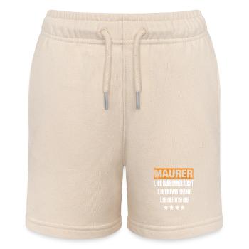 Maçon - Short bio MINI BOLTER Stanley/Stella Ado - écru doux - Devant