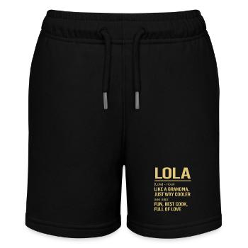 Filipino Philippines - Stanley/Stella MINI BOLTER Organic Teen Jogging Shorts - black - Front