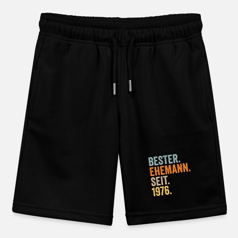 Valentinstag Bester Ehemann Seit 1976 Stanley/Stella Teenager Bio-Joggingshorts MINI BOLTER