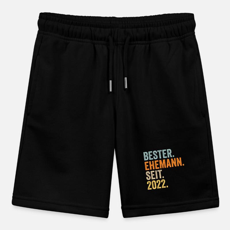 Valentinstag Bester Ehemann Seit 2022 Stanley/Stella Teenager Bio-Joggingshorts MINI BOLTER
