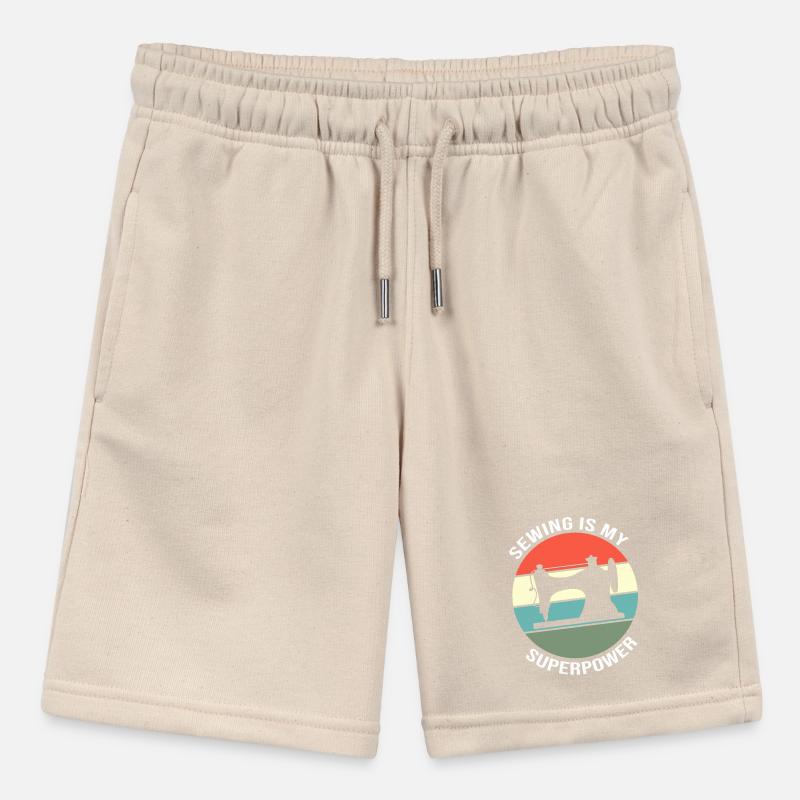 Sewing Machine Seamstress Stanley/Stella MINI BOLTER Organic Teen Jogging Shorts