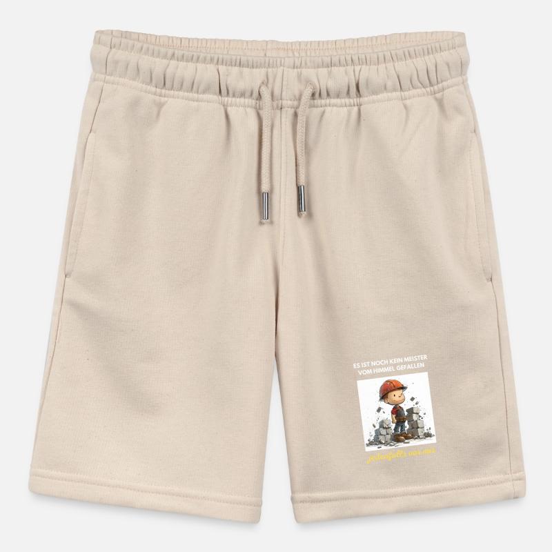 Bricklayer Journeyman Builder Training Profession Apprentice Stanley/Stella MINI BOLTER Organic Teen Jogging Shorts