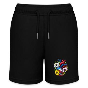 Porto Rico Boricua Coeur - Short bio MINI BOLTER Stanley/Stella Ado - noir - Devant