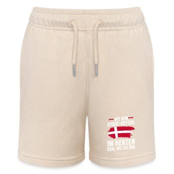 Danois Danemark - Short bio MINI BOLTER Stanley/Stella Ado - écru doux - Devant
