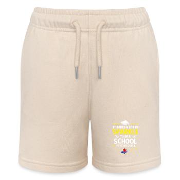 Schulpsychologe Psychologe Psychotherapeut - Stanley/Stella Teenager Bio-Joggingshorts MINI BOLTER - Natur - Vorne