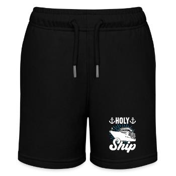 Kreuzfahrt Urlaub Kreuzfahrtschiff - Stanley/Stella Teenager Bio-Joggingshorts MINI BOLTER - Schwarz - Vorne