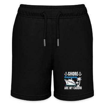 Kreuzfahrt Urlaub Kreuzfahrtschiff - Stanley/Stella Teenager Bio-Joggingshorts MINI BOLTER - Schwarz - Vorne