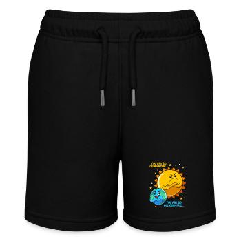 Solar System Universe - Stanley/Stella MINI BOLTER Organic Teen Jogging Shorts - black - Front