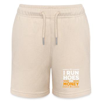 Bauarbeiter Baustelle - Stanley/Stella Teenager Bio-Joggingshorts MINI BOLTER - Natur - Vorne