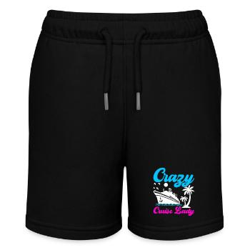 Kreuzfahrt Urlaub Kreuzfahrtschiff - Stanley/Stella Teenager Bio-Joggingshorts MINI BOLTER - Schwarz - Vorne