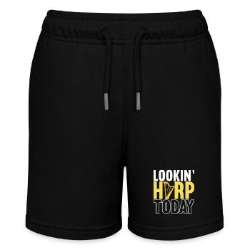 Harfe Design Für Harfenspieler - Stanley/Stella Teenager Bio-Joggingshorts MINI BOLTER - Schwarz - Vorne
