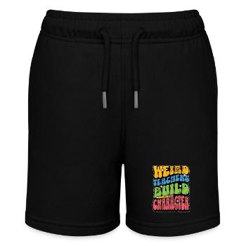 Literature Teacher Weird Teachers Build Instructor - Stanley/Stella Teenager Bio-Joggingshorts MINI BOLTER - Schwarz - Vorne
