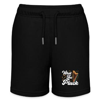 Harfe Design Für Harfenspieler - Stanley/Stella Teenager Bio-Joggingshorts MINI BOLTER - Schwarz - Vorne