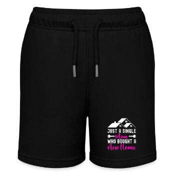 Homeowners Housewarming Party - Stanley/Stella MINI BOLTER Organic Teen Jogging Shorts - black - Front