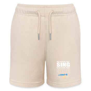 Karaoke - Stanley/Stella MINI BOLTER Organic Teen Jogging Shorts - soft Ecru - Front