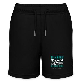 Events Coordinator Turning Dreams Into Planning - Stanley/Stella MINI BOLTER Organic Teen Jogging Shorts - black - Front