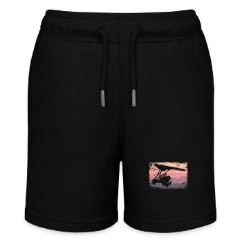 Paratrike Motor Hang Glider Deltatrike - Stanley/Stella MINI BOLTER Organic Teen Jogging Shorts - black - Front