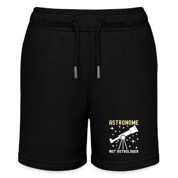 Atronome Astronomy - Stanley/Stella MINI BOLTER Organic Teen Jogging Shorts - black - Front