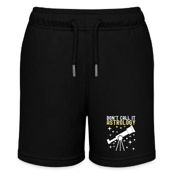 Atronome Astronomy - Stanley/Stella MINI BOLTER Organic Teen Jogging Shorts - black - Front