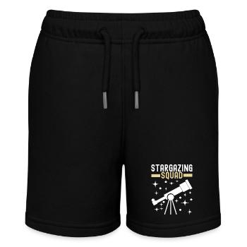 Atronome Astronomy - Stanley/Stella MINI BOLTER Organic Teen Jogging Shorts - black - Front