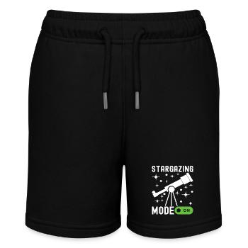 Atronome Astronomy - Stanley/Stella MINI BOLTER Organic Teen Jogging Shorts - black - Front