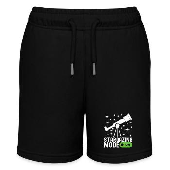 Atronome Astronomy - Stanley/Stella MINI BOLTER Organic Teen Jogging Shorts - black - Front