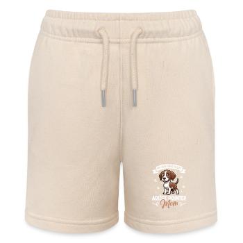 Braque de l'Ariège Mama - Stanley/Stella Teenager Bio-Joggingshorts MINI BOLTER - Natur - Vorne