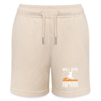 Ballsaal Tanz Ballsaaltänzer Gesellschaftstänzer - Stanley/Stella Teenager Bio-Joggingshorts MINI BOLTER - Natur - Vorne