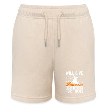 Ballsaal Tanz Ballsaaltänzer Gesellschaftstänzer - Stanley/Stella Teenager Bio-Joggingshorts MINI BOLTER - Natur - Vorne