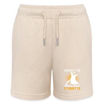 Ballsaal Tanz Ballsaaltänzer Gesellschaftstänzer - Stanley/Stella Teenager Bio-Joggingshorts MINI BOLTER - Natur - Vorne