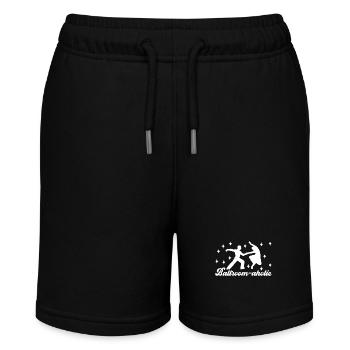Ballsaal Tanz Ballsaaltänzer Gesellschaftstänzer - Stanley/Stella Teenager Bio-Joggingshorts MINI BOLTER - Schwarz - Vorne