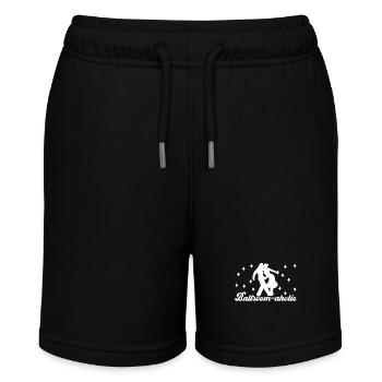 Ballsaal Tanz Ballsaaltänzer Gesellschaftstänzer - Stanley/Stella Teenager Bio-Joggingshorts MINI BOLTER - Schwarz - Vorne