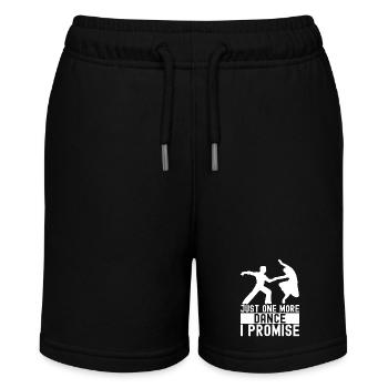 Ballsaal Tanz Ballsaaltänzer Gesellschaftstänzer - Stanley/Stella Teenager Bio-Joggingshorts MINI BOLTER - Schwarz - Vorne