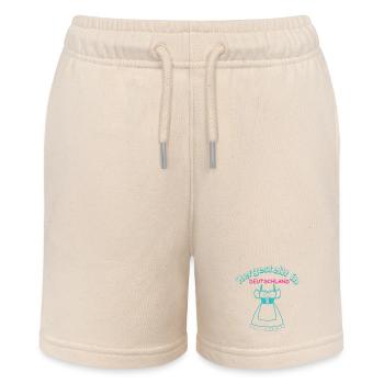 Germany, Deutschland, German, Patriotismus - 13 - Stanley/Stella Teenager Bio-Joggingshorts MINI BOLTER - Natur - Vorne