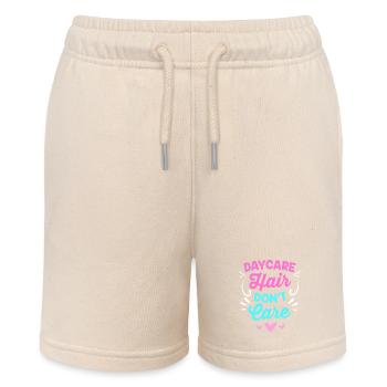 Kindergarten Erziehung Erzieher Erzieherin - Stanley/Stella Teenager Bio-Joggingshorts MINI BOLTER - Natur - Vorne