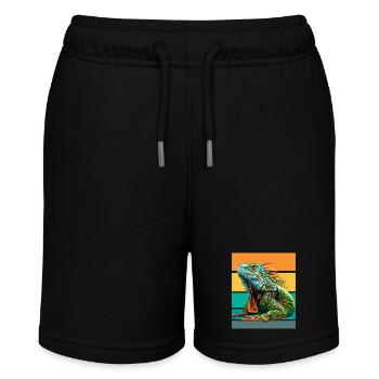 Iguane Design Rétro - Short bio MINI BOLTER Stanley/Stella Ado - noir - Devant