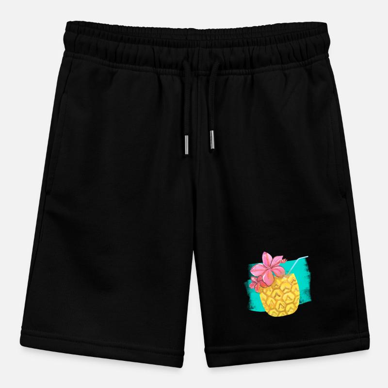 Pineapple Summer Feelings Stanley/Stella MINI BOLTER Organic Teen Jogging Shorts