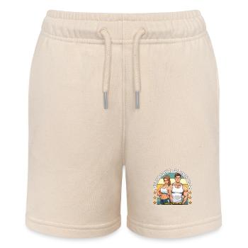 Health Coach I Totally Regret Eating Fitness Coach - Stanley/Stella Teenager Bio-Joggingshorts MINI BOLTER - Natur - Vorne