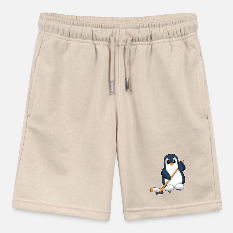 Pinguin Eishockey Eishockeyschläger Stanley/Stella Teenager Bio-Joggingshorts MINI BOLTER